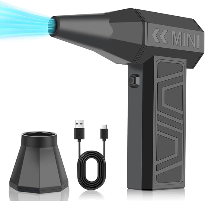 Turbofan Air Duster – 130,000 RPM Mini Blower