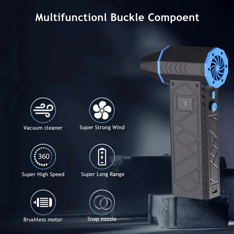 Turbofan Air Duster – 130,000 RPM Mini Blower