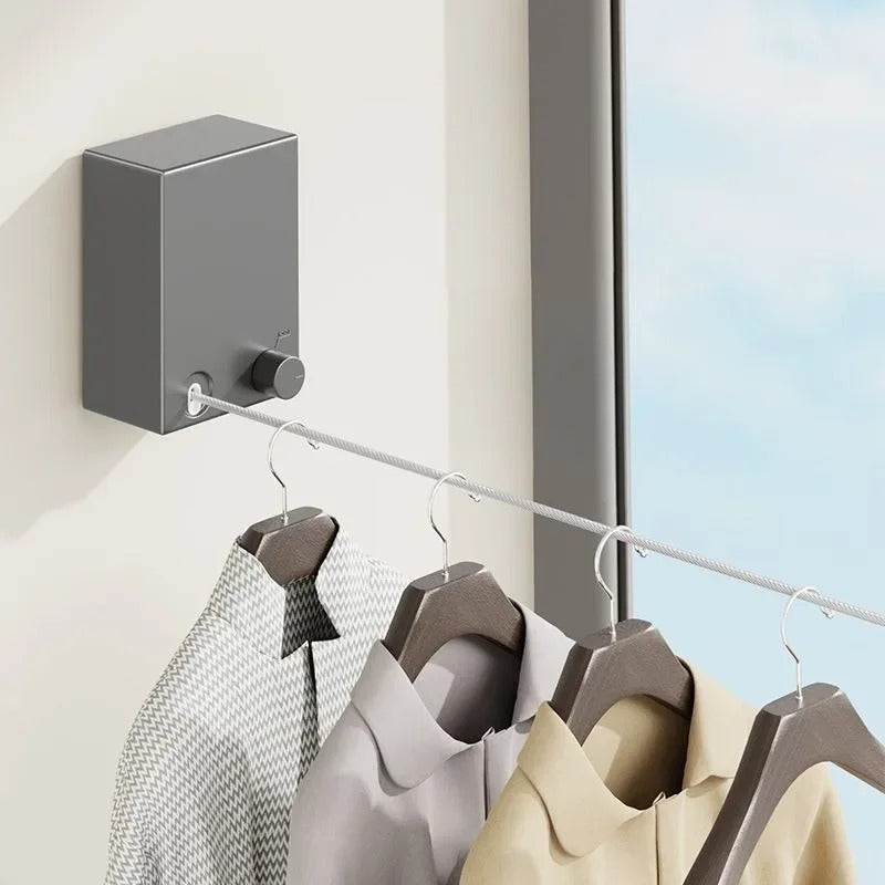 SpaceLine Retractable Stainless Steel Clothesline