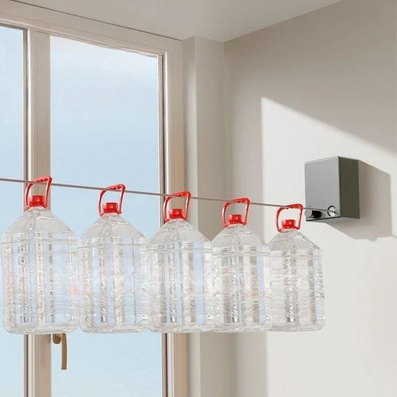SpaceLine Retractable Stainless Steel Clothesline