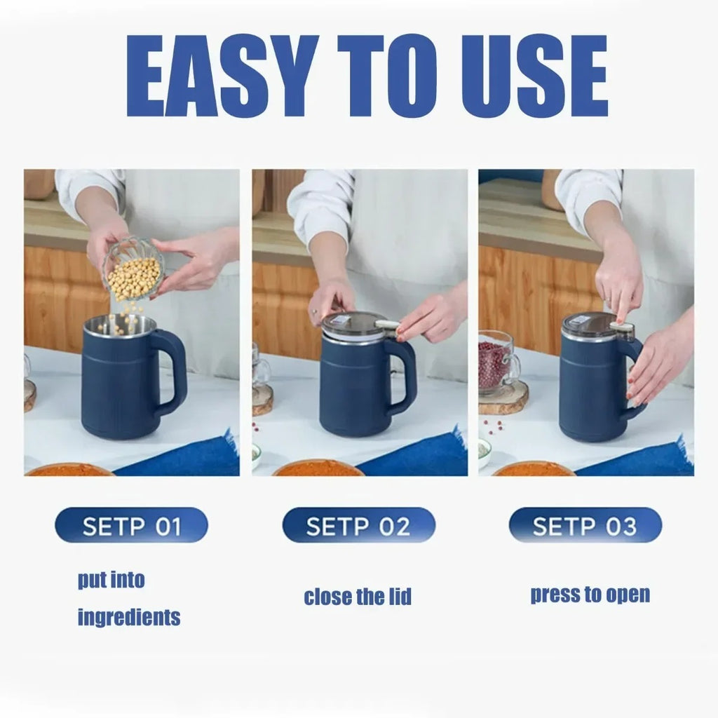 BrewGrind Electric Coffee & Grain Grinder – 500ml