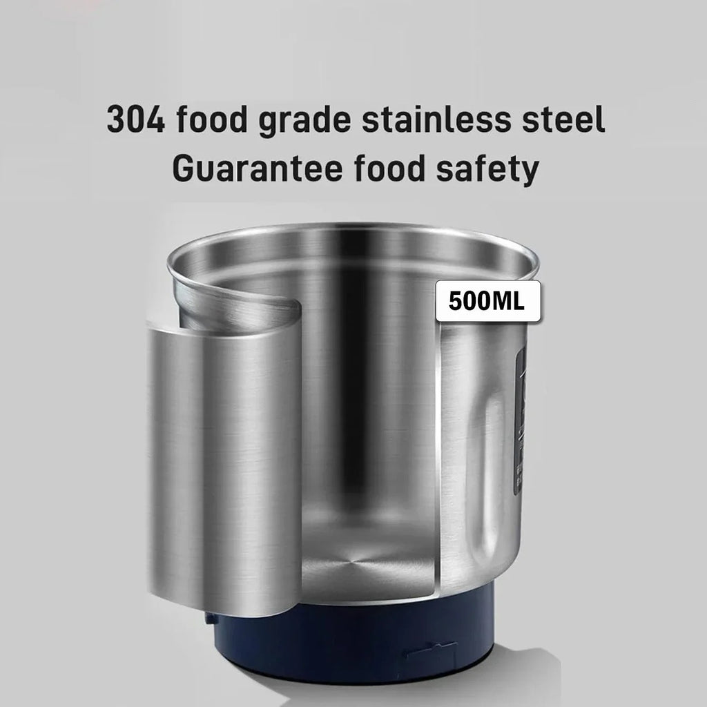 BrewGrind Electric Coffee & Grain Grinder – 500ml